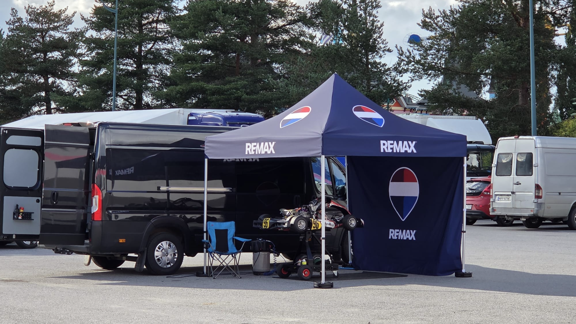 Pop-up teltta brändättynä